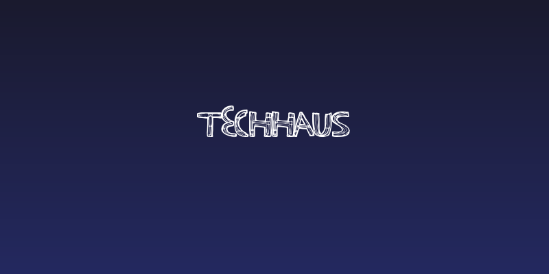 TechHaus Social Header