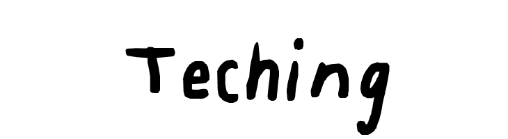 Teching Font