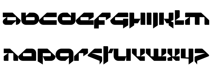Techla Personal Used Font LOWERCASE