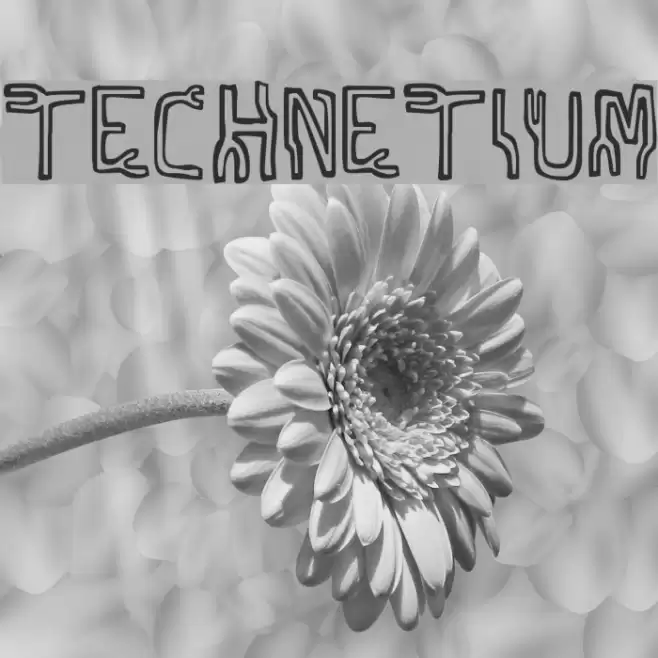 Technetium Font examples