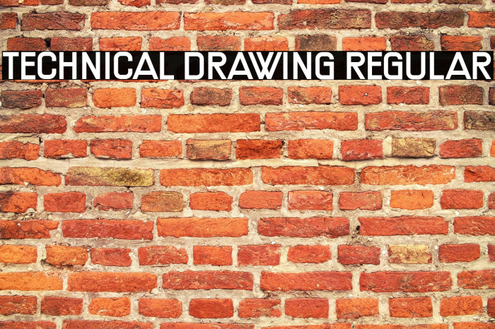 Technical Drawing Regular Example 2