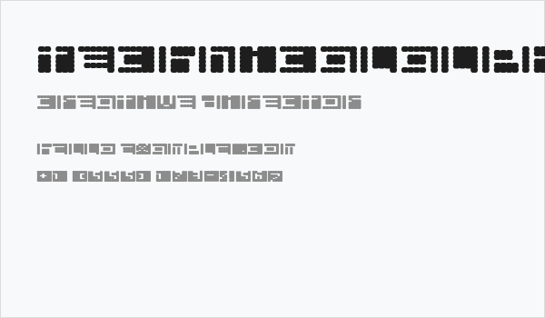 TechnicalAlphabetExtraBlack Business Card