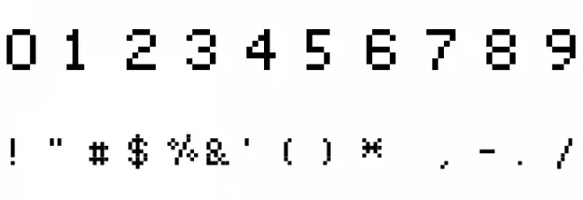 Technicality Font OTHER CHARS