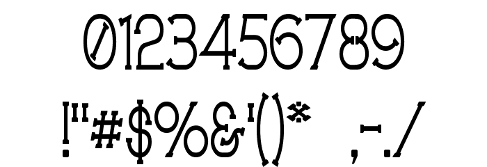 Technically Insane Narrow Fonte OUTROS PERSONAGENS