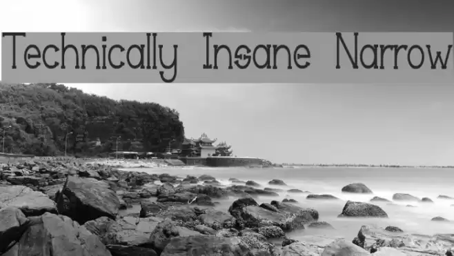 Technically Insane Narrow خط examples