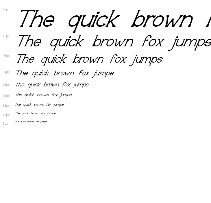 Technically Insane Superitalic Waterfall