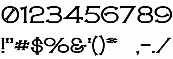 Technically Insane Widesemibold خط محارف أخرى