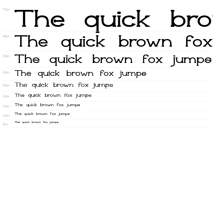 Technically Insane Widesemibold Waterfall