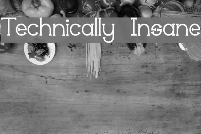 Technically Insane خط examples
