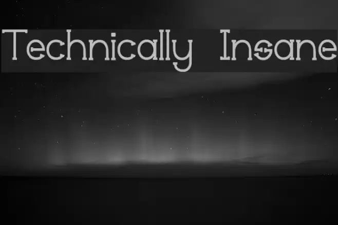 Technically Insane خط examples