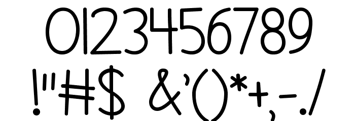 TechnicallyButNotActually Font OTHER CHARS