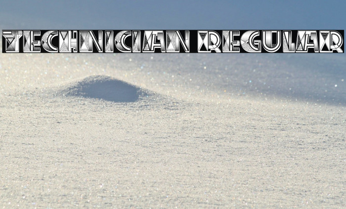 Technician Regular Example 3