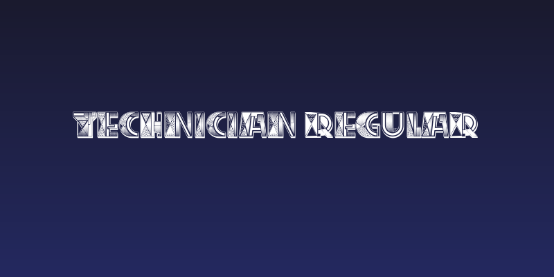 Technician Regular Social Header