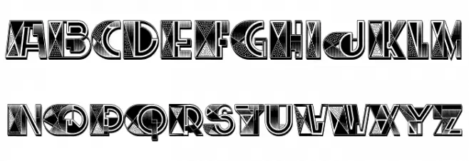 Technician Regular Font LOWERCASE