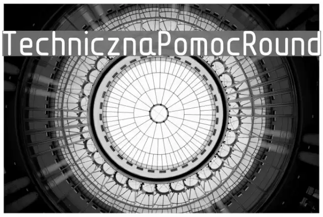 TechnicznaPomocRound フォント examples