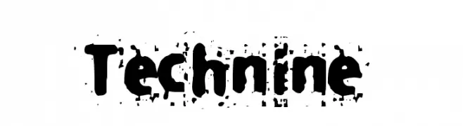 Technine  Frei Schriftart Herunterladen