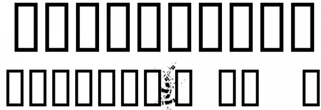 TechnineNA Font OTHER CHARS