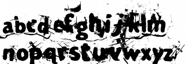 TechnineNA Font UPPERCASE