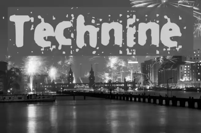 Technine Font examples