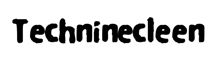 Techninecleen Font