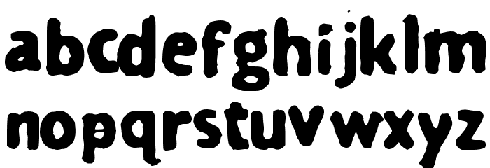 Techninecleen Font LOWERCASE