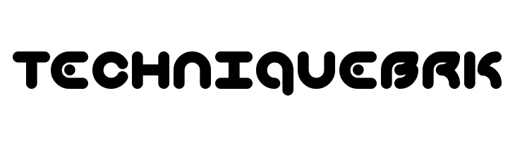 Technique BRK  Fuentes Gratis Descargar