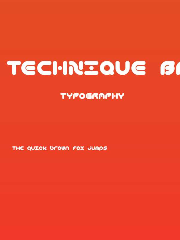 Technique BRK Poster