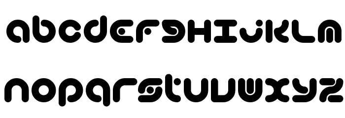 Technique BRK Font LOWERCASE