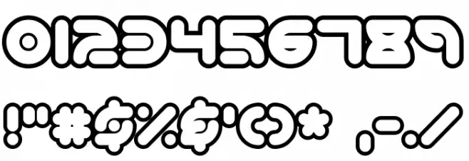 Technique OL BRK Font OTHER CHARS