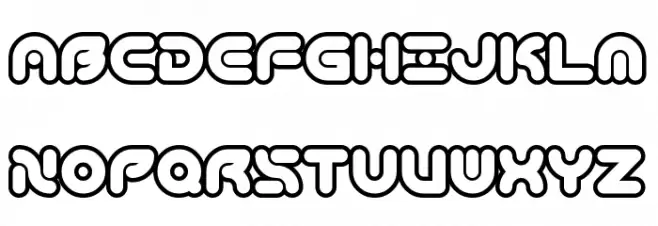 Technique OL BRK 字体 大写