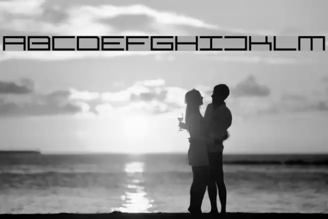 Techno 'Til Dawn Font examples