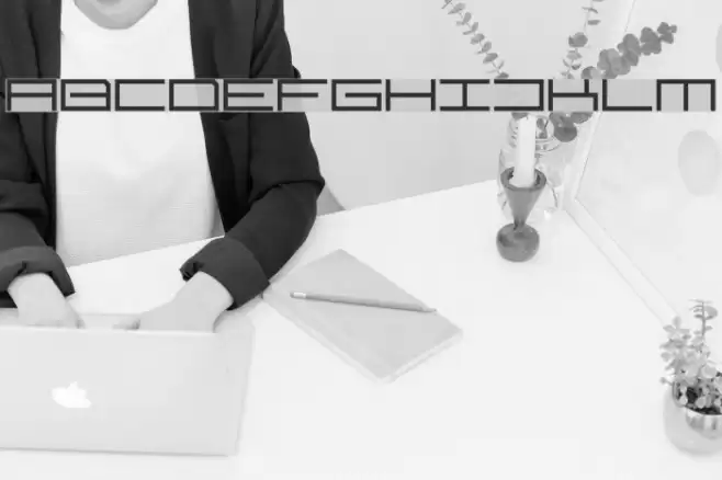 Techno 'Til Dawn Font examples