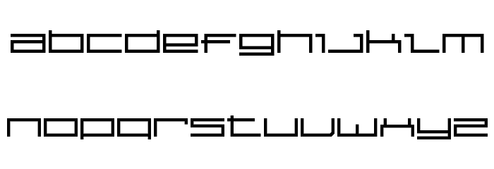 Techno 'Til Dawn Font LOWERCASE