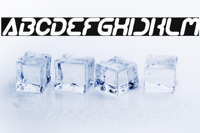 Techno Various Bold Italic Example 1