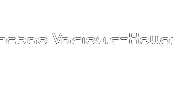 Techno Various-Hollow Logo