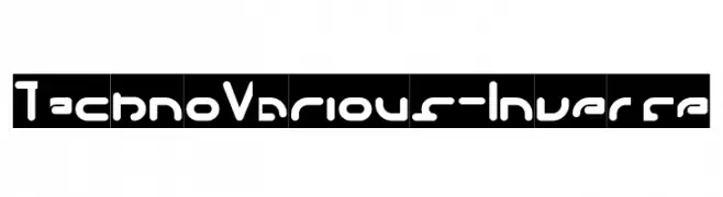Techno Various-Inverse  font caratteri gratis