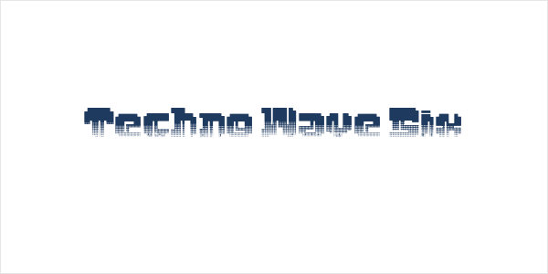 Techno Wave Six Logo