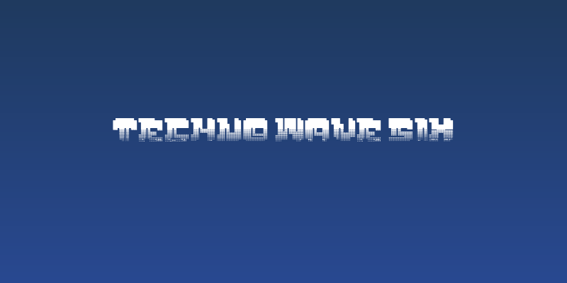 Techno Wave Six Social Header
