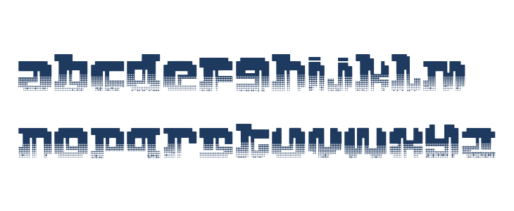 Techno Wave Six Lowercase