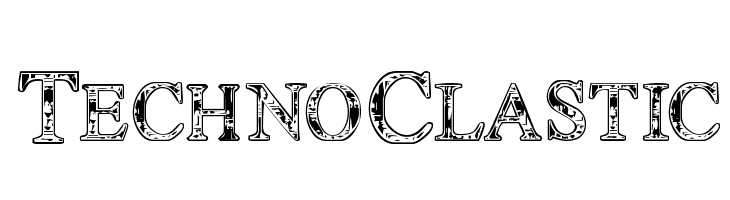 TechnoClastic Font