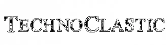 TechnoClastic  font caratteri gratis