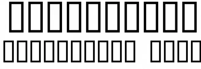 TechnoClastic Font OTHER CHARS