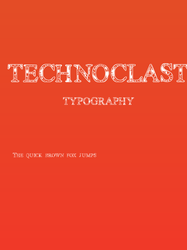 TechnoClastic Poster