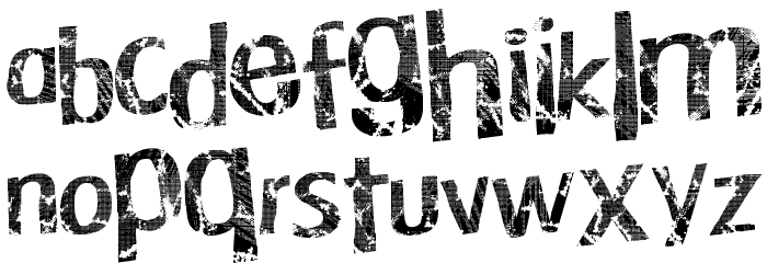 TechnoLogic Font LOWERCASE