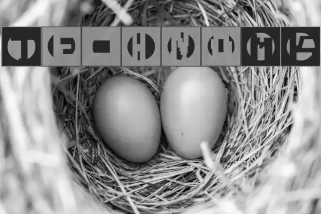 TechnoMK Font examples