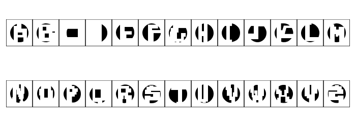 TechnoMK Font LOWERCASE