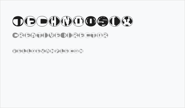 TechnoOSix Business Card