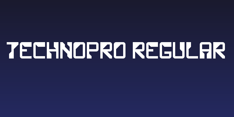 TechnoPro Regular Social Header