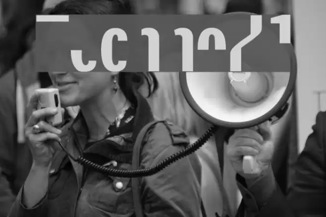 TechnoX1 Font examples