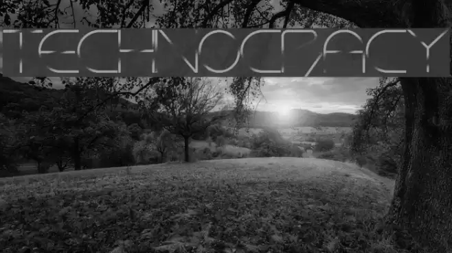 Technocracy Font examples